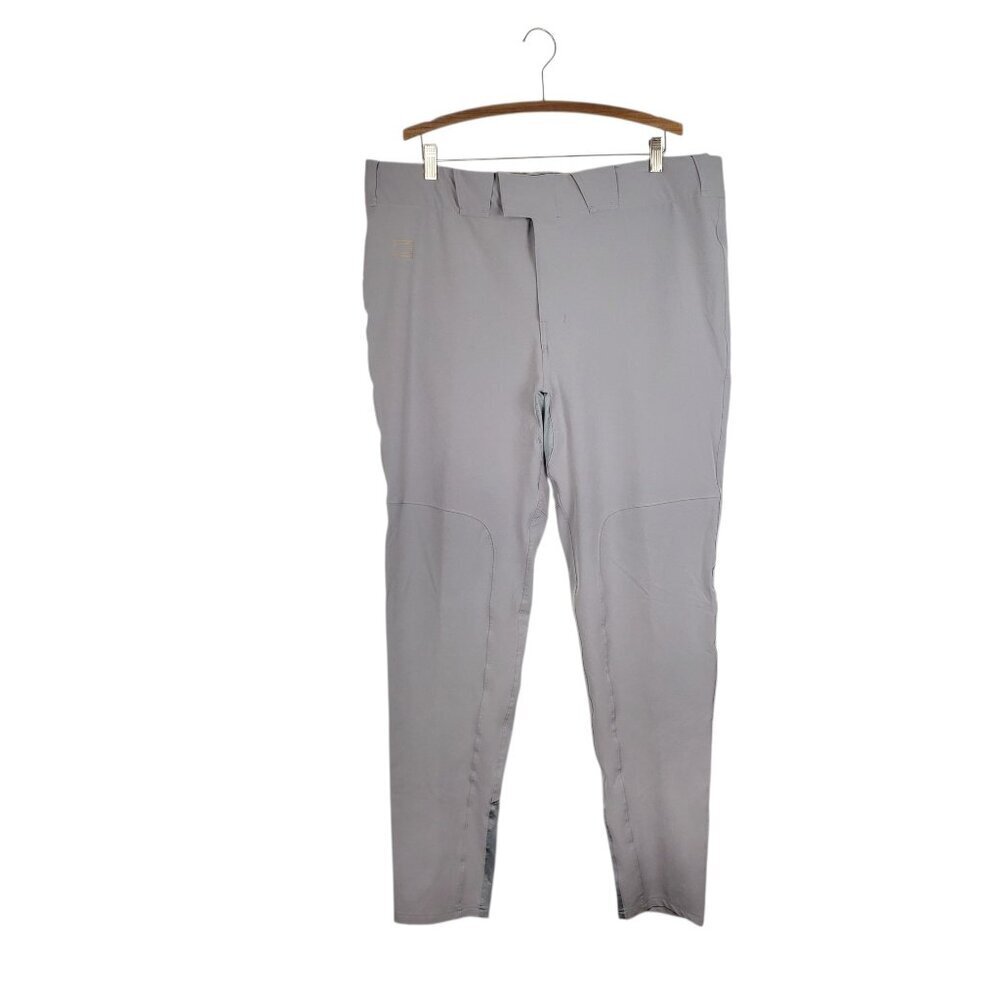 Rawlings Gold Collection Athletic Fit Performance Baseball Pants Gray Size XL